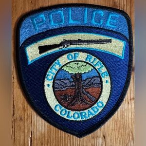 Collectible City of Rifle Police Patch